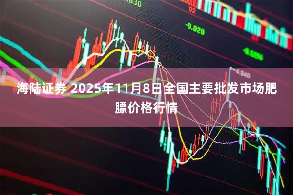 海陆证券 2025年11月8日全国主要批发市场肥膘价格行情