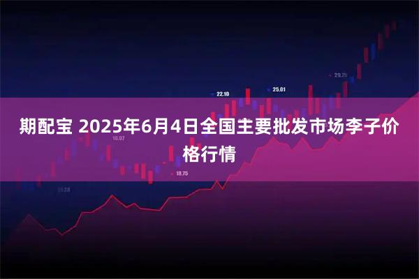 期配宝 2025年6月4日全国主要批发市场李子价格行情